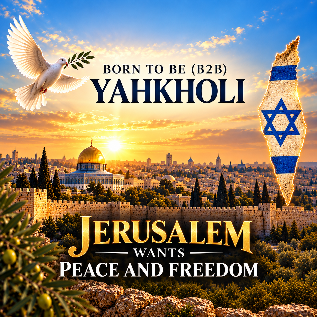 Jerusalem Wants Peace and Freedom